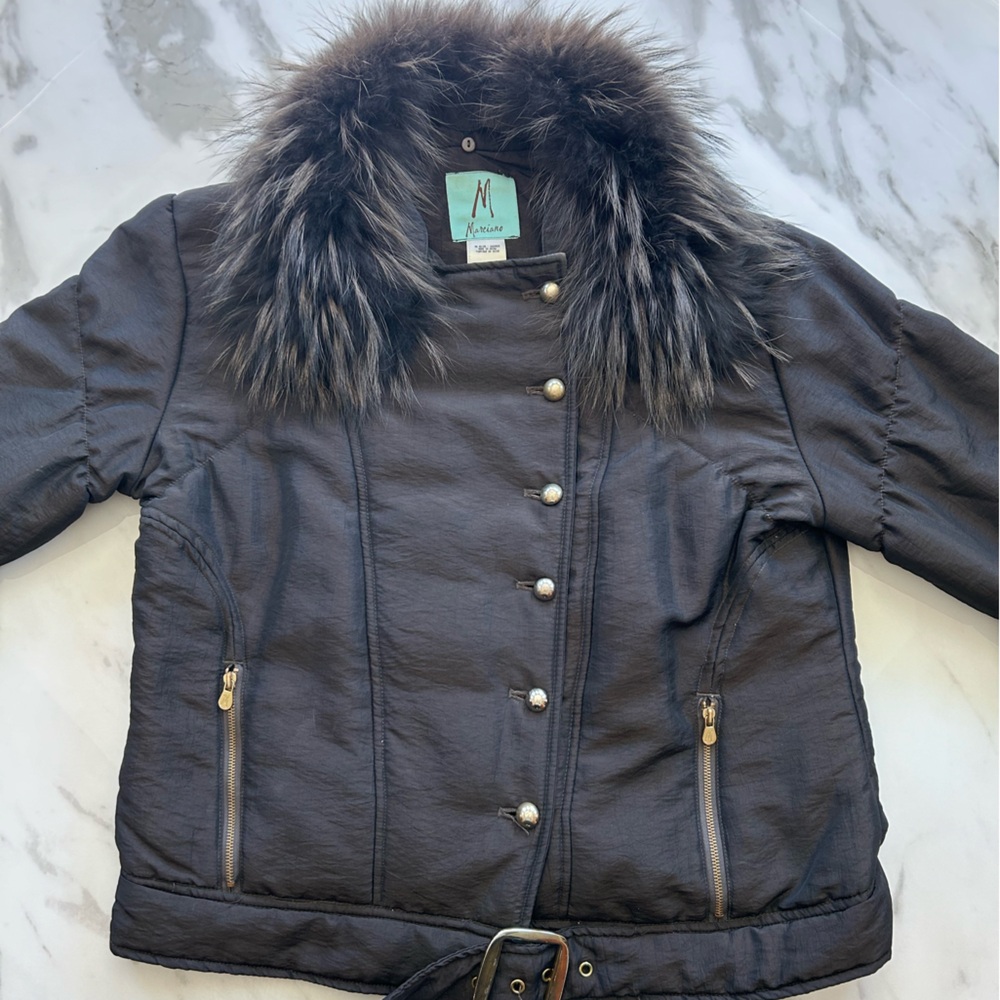 Vintage Marciano size 6 Bomber Jacket - Picture 6 of 16
